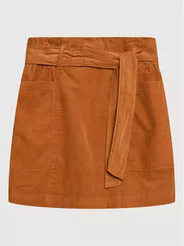 Юбка стандартного кроя United Colors Of Benetton, коричневый