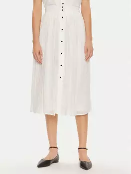 Юбка стандартного кроя Vila, белый