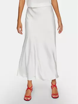 Юбка стандартного кроя Vila, белый