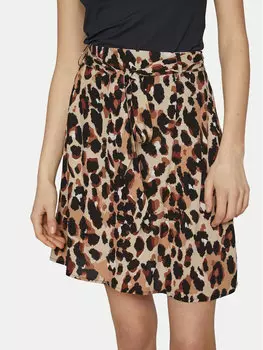 Юбка стандартного кроя Vila, черный