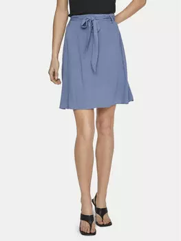 Юбка стандартного кроя Vila, синий