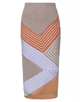 Юбка Stella Mccartney, светло-коричневый