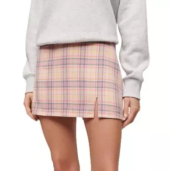 Юбка Superdry Check Mini, розовый