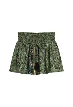 Юбка Superdry, цвет mottled green