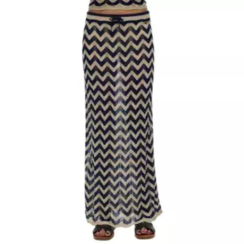 Юбка Superdry W7210382A long skirt, черный