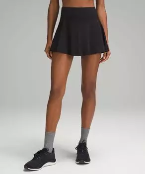 Юбка Swiftly Tech с высокой посадкой Lululemon, черный