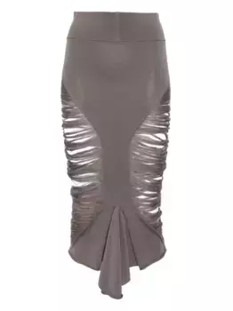 Юбка Tanja Rick Owens, серый