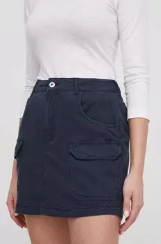Юбка ТАРА Pepe Jeans, темно-синий