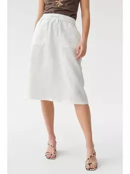 Юбка TATUUM Leinen, белый
