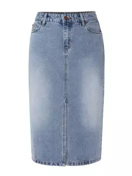 Юбка TATUUM MEDIANA, синий деним