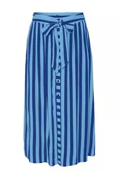 Юбка - Темно-синий - Миди Y.A.S.