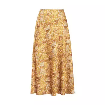 Юбка текстурированная Deep Breath средней длины, серо-зеленый