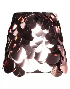 Юбка The Attico, розовое золото