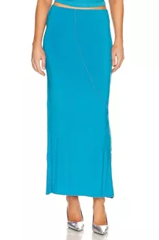 Юбка The Line by K Vana, цвет Electric Turquoise