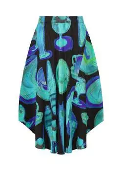 Юбка thermal foods Pleats Please Issey Miyake, черный