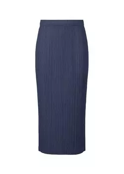 Юбка thicker bottoms 1 Pleats Please Issey Miyake, синий