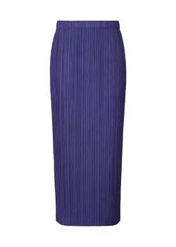 Юбка thicker bottoms 1 Pleats Please Issey Miyake, синий