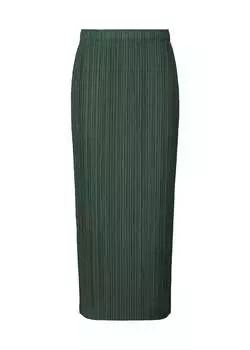 Юбка thicker bottoms 1 Pleats Please Issey Miyake, зеленый