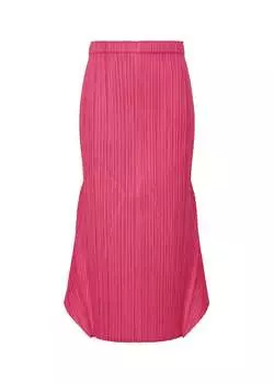 Юбка thicker bottoms 2 Pleats Please Issey Miyake, розовый