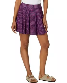 Юбка Toad&Co Birdie Skort, цвет Midnight Geo Print