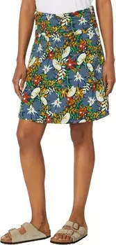 Юбка Toad&Co Chaka Skirt, цвет Midnight Floral Print