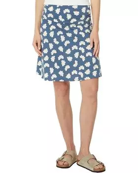 Юбка Toad&Co Chaka Skirt, цвет True Navy Painter's Floral