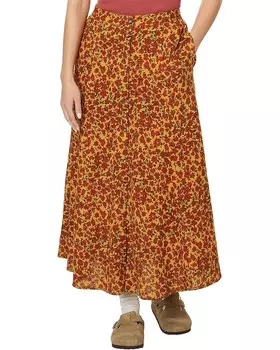 Юбка Toad&Co Manzana Paneled Midi Skirt, цвет Pollen Ditsy Print