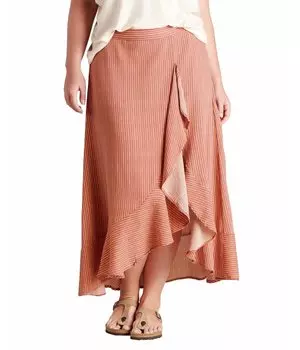 Юбка Toad&Co, Manzana Ruffle Maxi Skirt