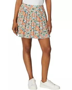 Юбка Toad&Co Sunkissed Pleated Skort, цвет Papaya Geranium Print