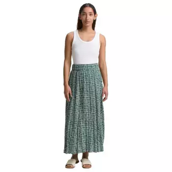Юбка Tom Tailor Crinkle Effect skirt, зеленый