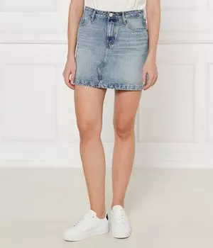 Юбка Tommy Hilfiger джинсовая, синий