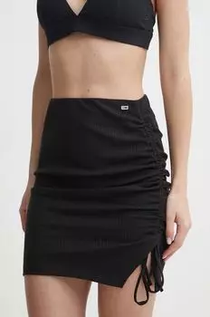 Юбка Tommy Jeans, черный