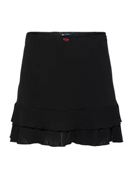 Юбка Tommy Jeans, черный