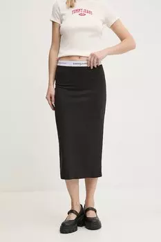 Юбка Tommy Jeans, черный