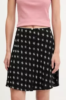 Юбка Tommy Jeans, черный