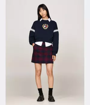 Юбка Tommy Jeans, красный