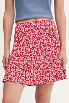 Юбка Tommy Jeans, красный