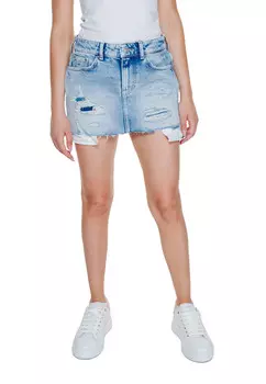 Юбка Tommy Jeans мини, голубой