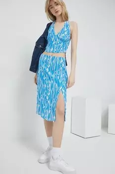 Юбка Tommy Jeans, синий