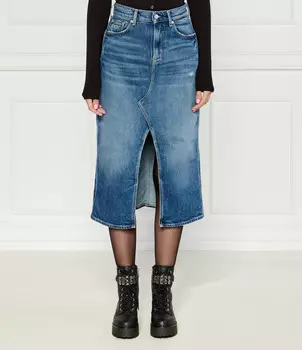 Юбка Tommy Jeans, синий