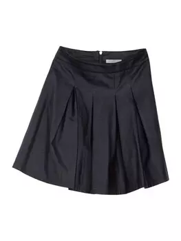 Юбка TOOCHE Sommer Lederjupe, черный