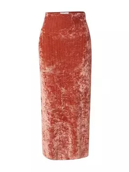 Юбка Topshop, цвет Rusty Red