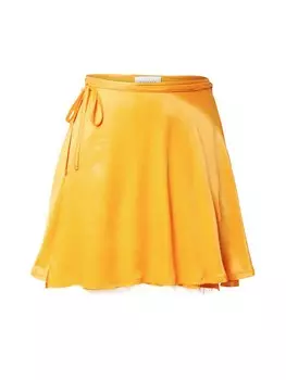 Юбка Topshop, оранжевый