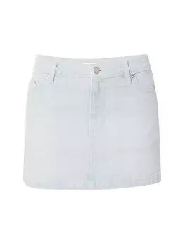 Юбка TOPSHOP, пастельный синий