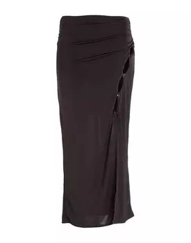 Юбка Topshop, темно-коричневый