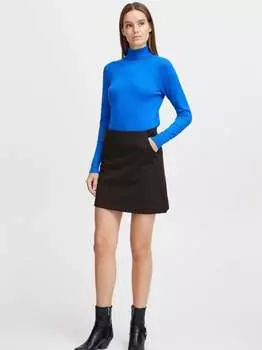 Юбка трапециевидной формы B.Young, черный