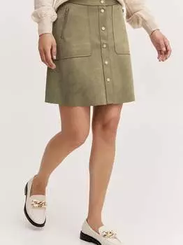 Юбка трапециевидной формы bydosa B.Young, зеленый