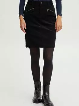 Юбка трапециевидной формы Fransa, черный