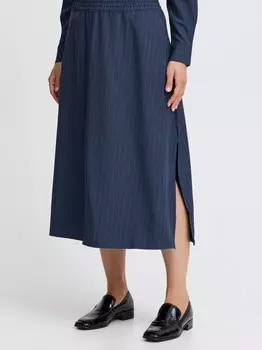 Юбка-Трапеция длиной мммидде B.Young, синий
