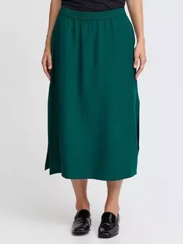 Юбка-Трапеция длиной мммидде B.Young, зеленый